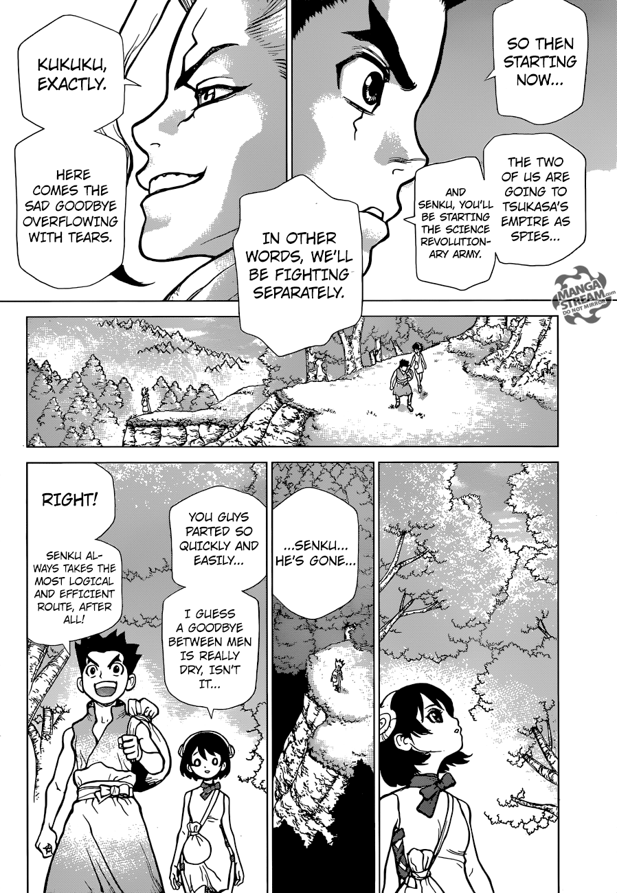 Dr. Stone Chapter 15 16